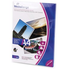 MediaRange A4 Photo Paper 210 x 297 mm - 100 Sheets for Stunning Prints - Quality Guaranteed - Perfect for Professionals and Ent